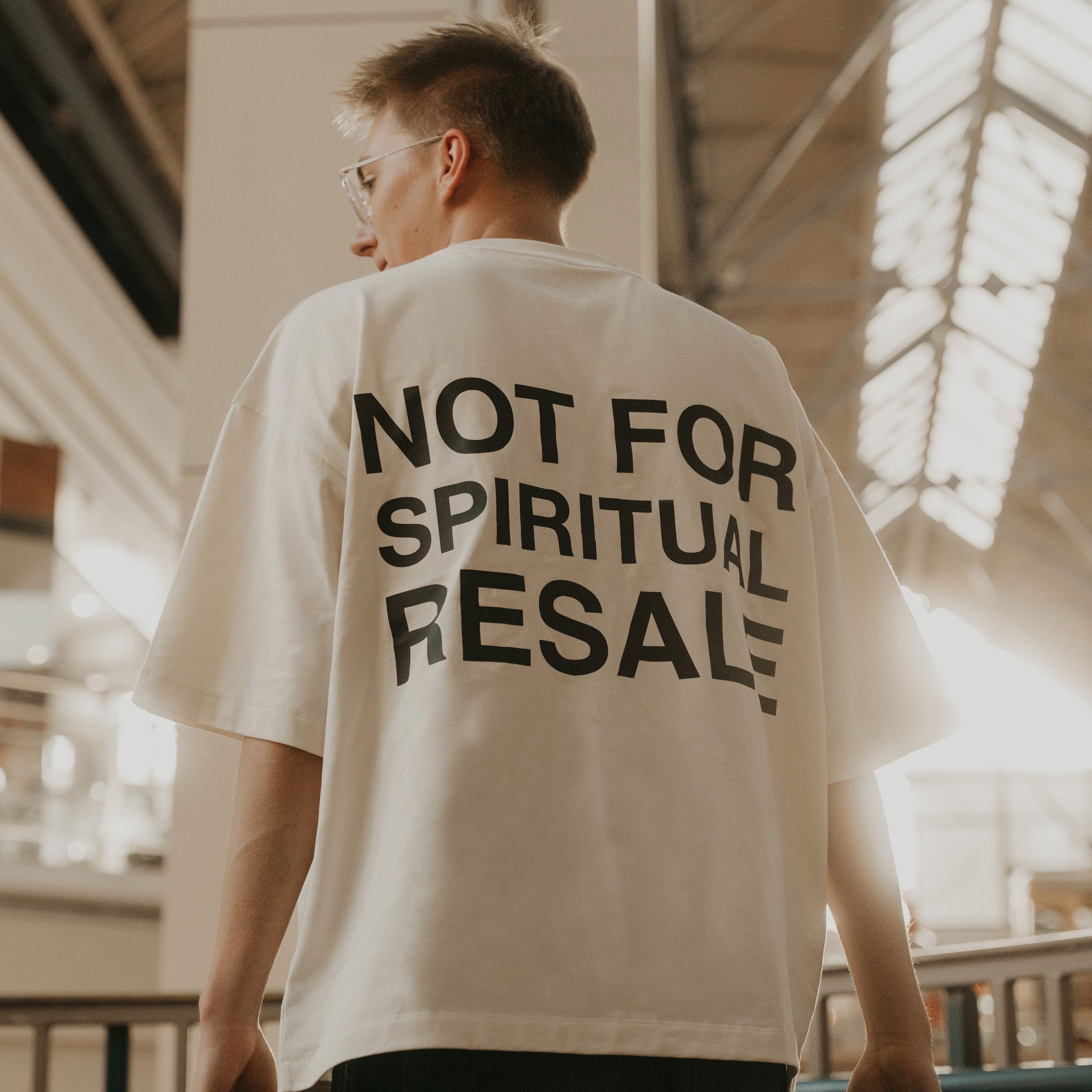 NOT FOR SPIRITUAL RESALE BOXY TEE