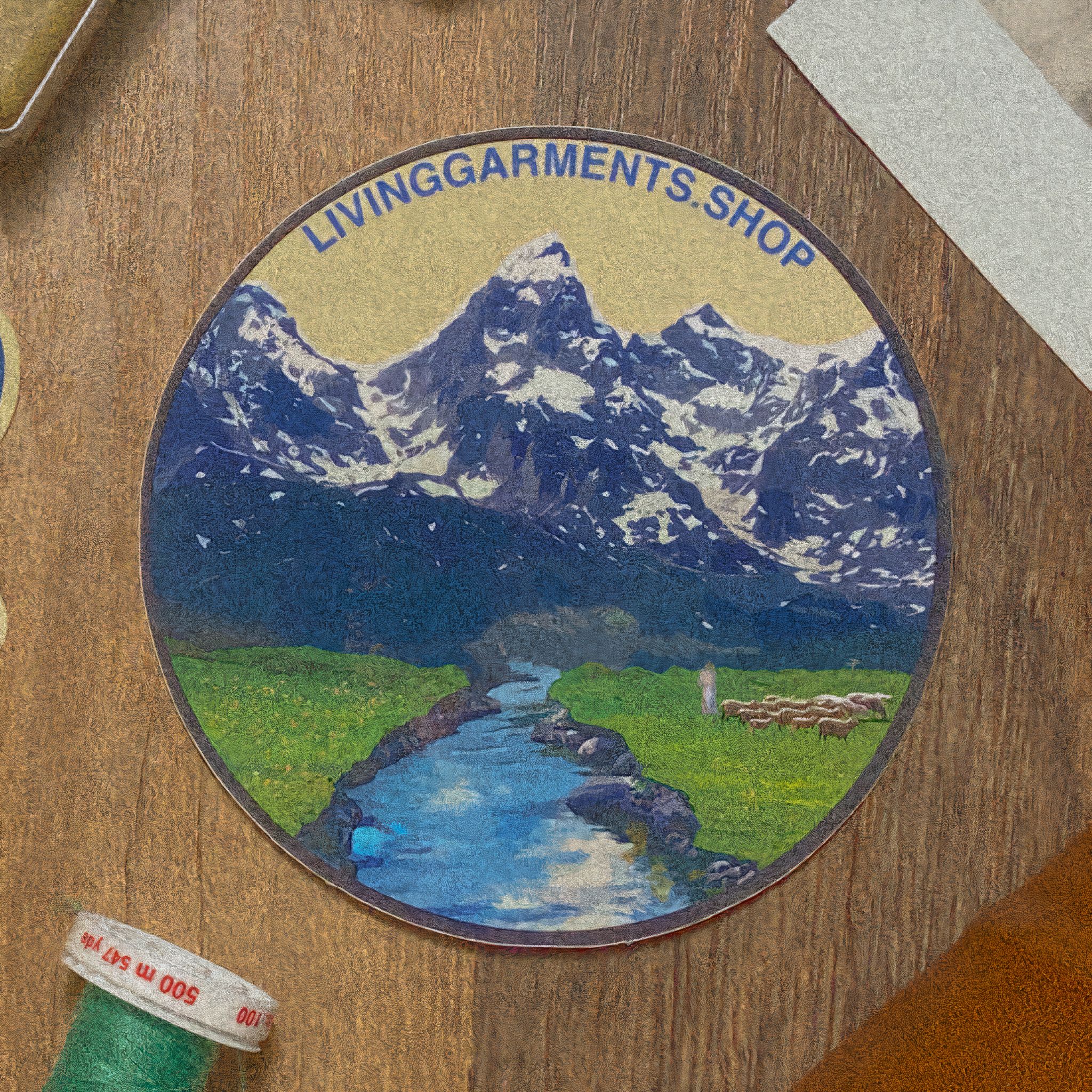 Masterpiece Sticker - Artistic Design in Vibrant Colors